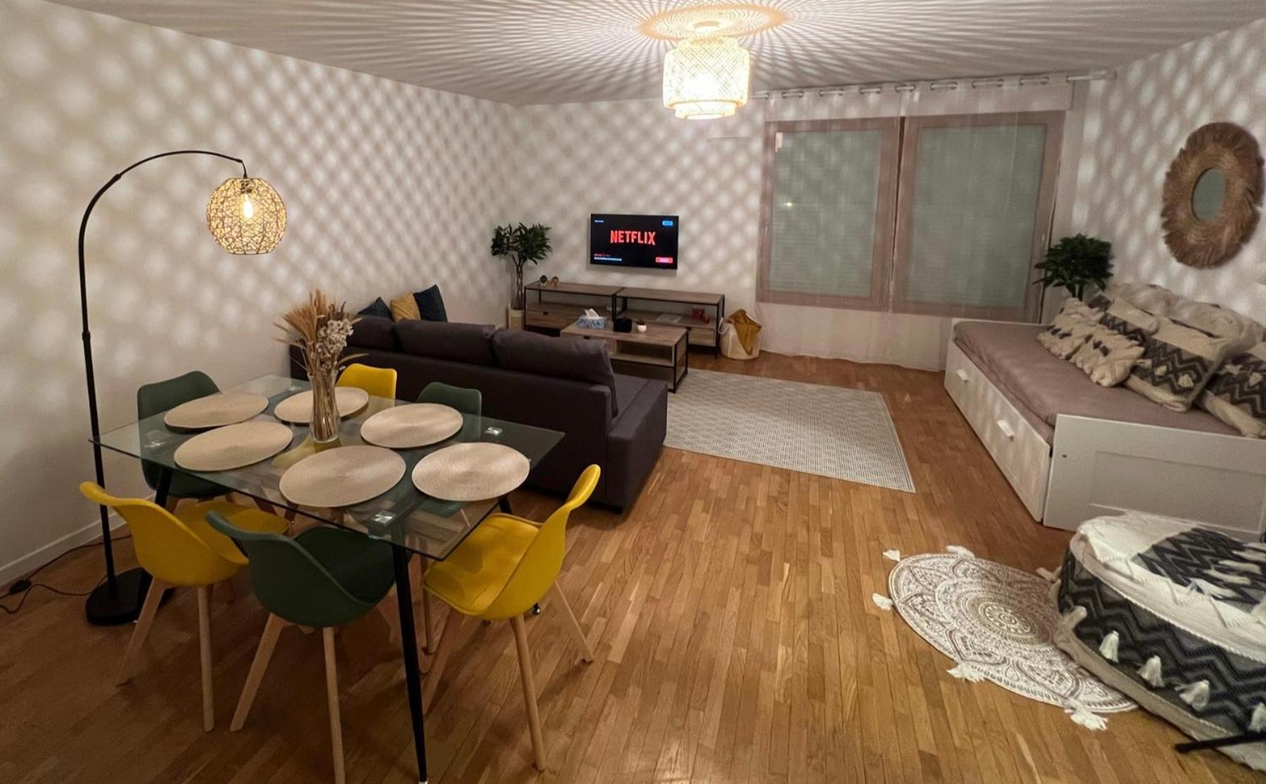 Paris-Montrouge Magnifique Appartement 3 Pieces De 75M2 Avec Parking - Tres Cosy Pour 1 - 8 Personnes Refait A Neuf -Entire Apartment Luxurious And Warm -Montrouge Paris 14Eme - Proche Aeroport Orly Parc Expositions Porte De Versailles Free Wifi Grat Buitenkant foto