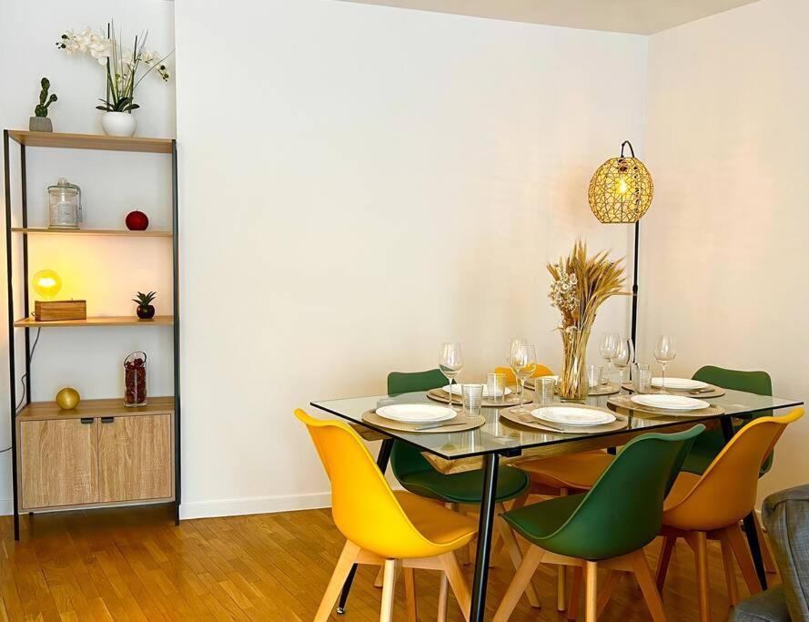Paris-Montrouge Magnifique Appartement 3 Pieces De 75M2 Avec Parking - Tres Cosy Pour 1 - 8 Personnes Refait A Neuf -Entire Apartment Luxurious And Warm -Montrouge Paris 14Eme - Proche Aeroport Orly Parc Expositions Porte De Versailles Free Wifi Grat Buitenkant foto